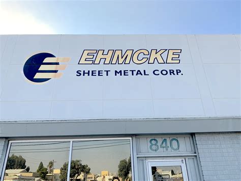 ehmcke sheet metal|ehmcke sheet metal corp.